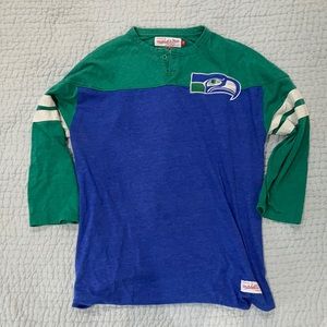 Seattle Seahawks long sleeve casual shirt